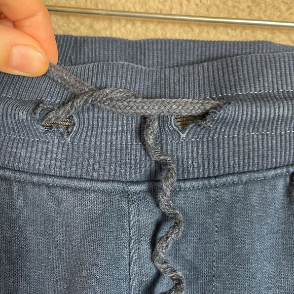 Jack & Jones Joggers Mens Small Navy Blue Skinny Fit Slogan Leg Tape Sweatpants - Picture 4 of 10